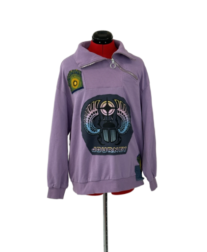 Purple 'Journey' Sweatshirt