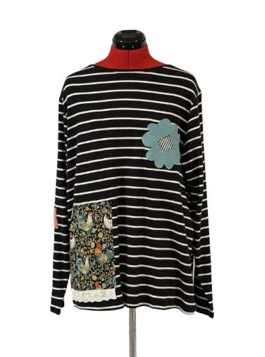 Striped Long Sleeve Top