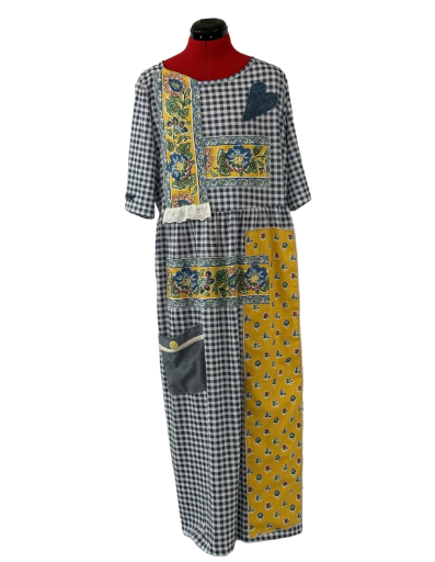 Country French Maxi Dress