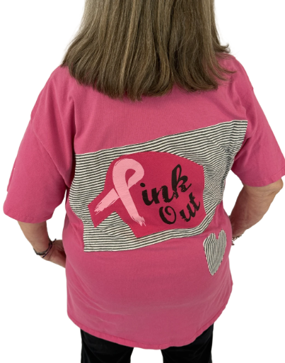Pink Breast Cancer Awareness T-shirt
