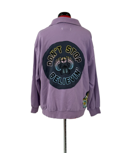 Purple 'Journey' Sweatshirt
