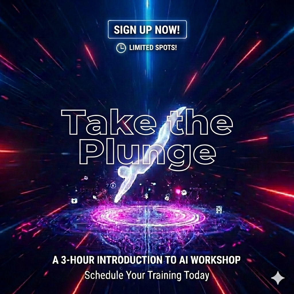 TRAINING: Taking the Plunge: AI Workshop