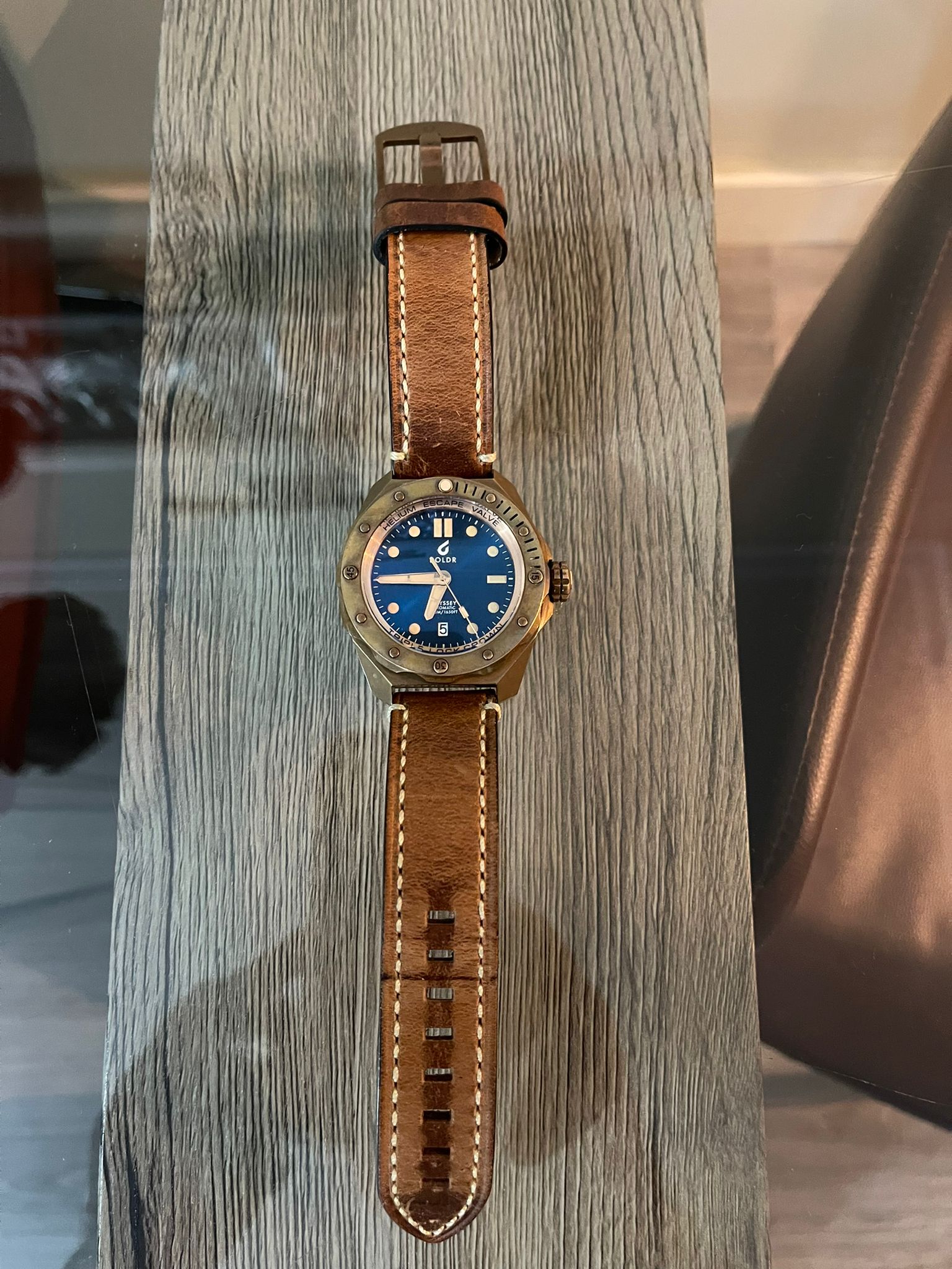 BOLDR DIVER ODISSEY BRONZE AUTOMÁTICO 45 mm