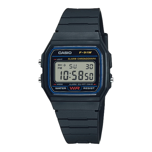 Reloj Casio F-91W-1DG