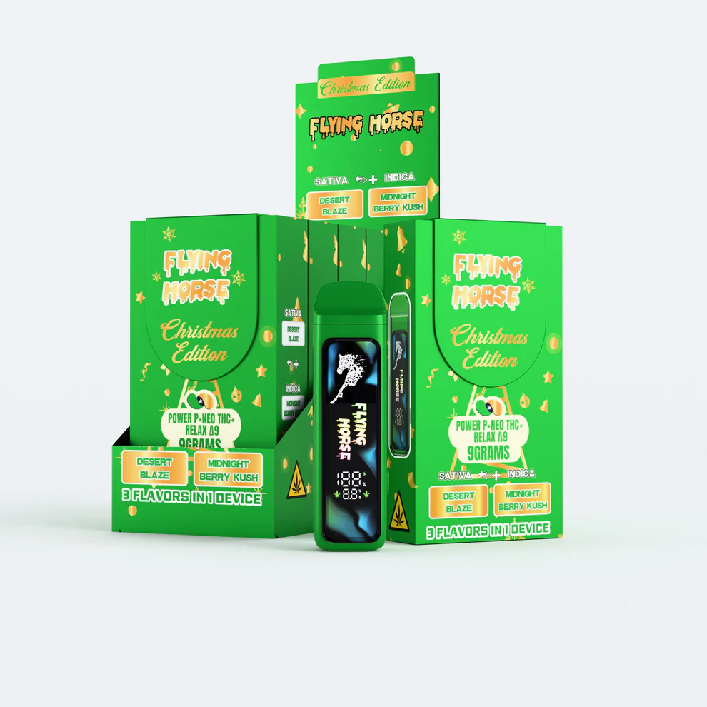 FLYING HORSE CHRISTMAS EDITION 9GM DISPOSABLE