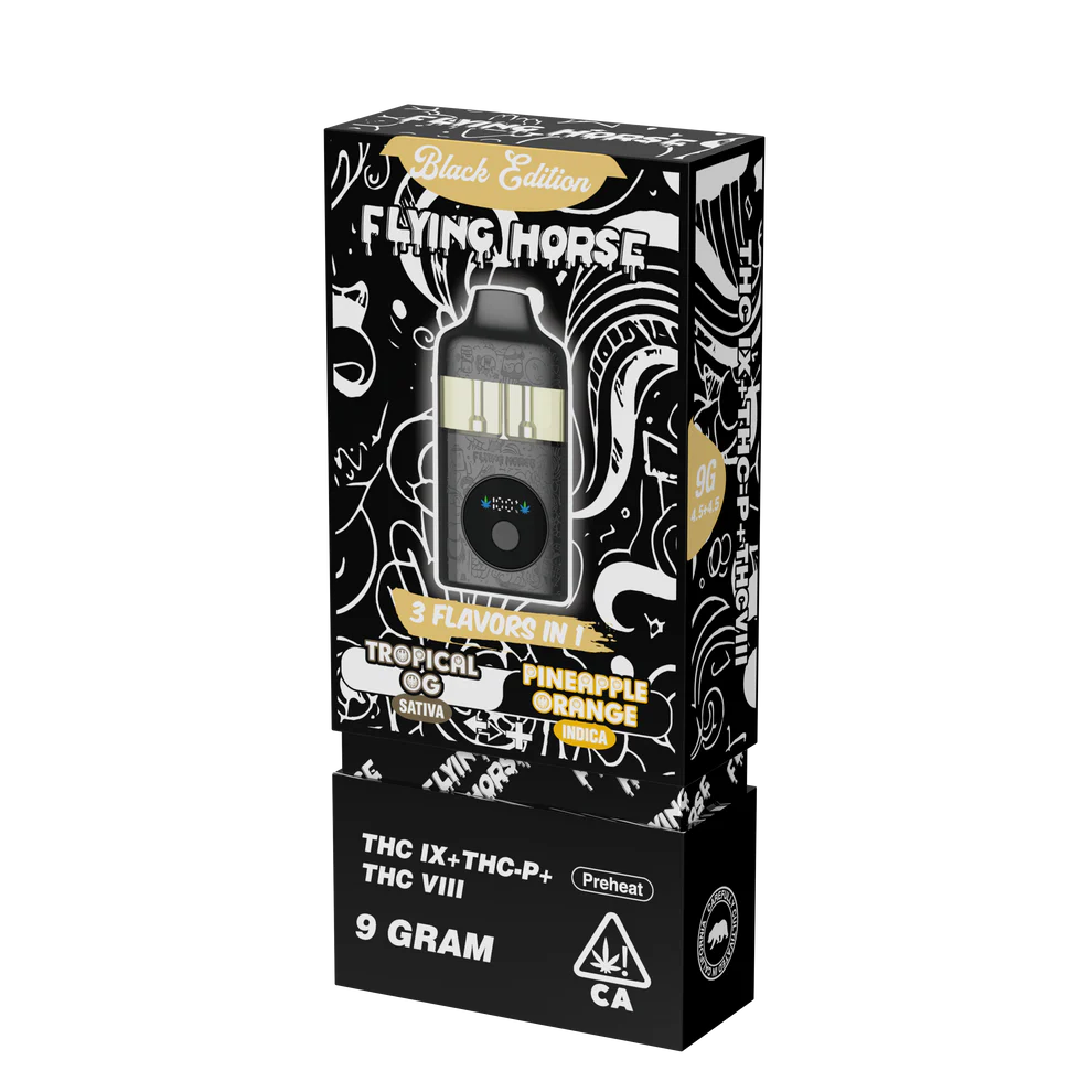 Black Edition Flying Horse 9GM Disposable
