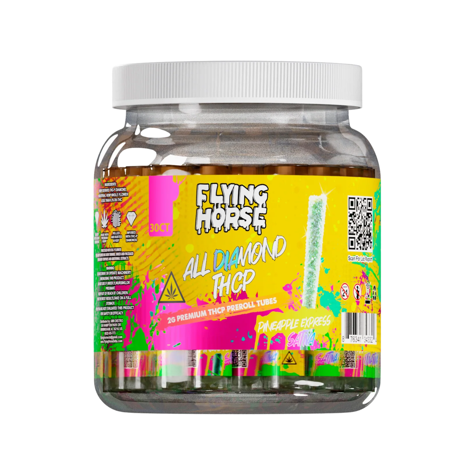 ALL DIAMOND THCP PREROLL 30CT/JAR