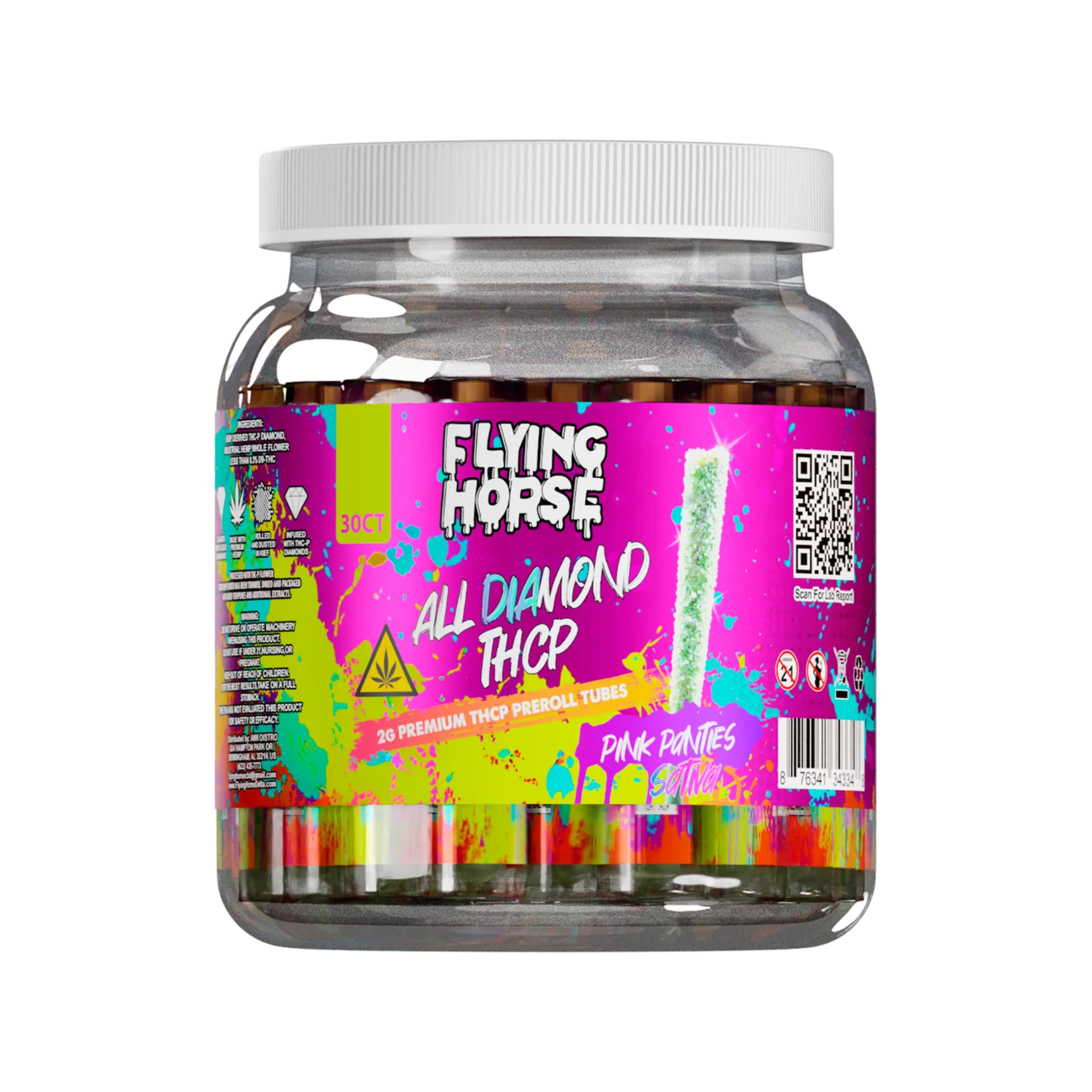 ALL DIAMOND THCP PREROLL 30CT/JAR