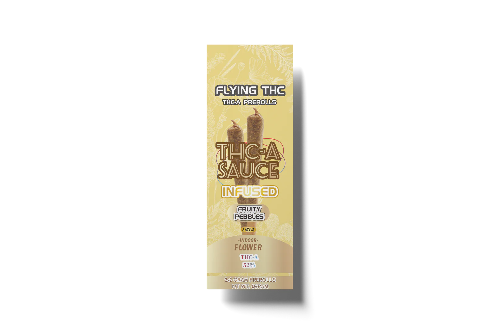 FLYING THC THCA SAUCE PREROLL 10CT/BX