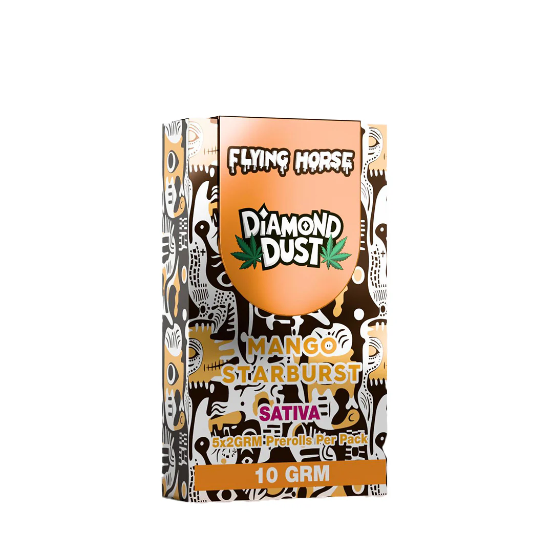 FLYING HORSE DIAMOND DUST PREROLL 5PK