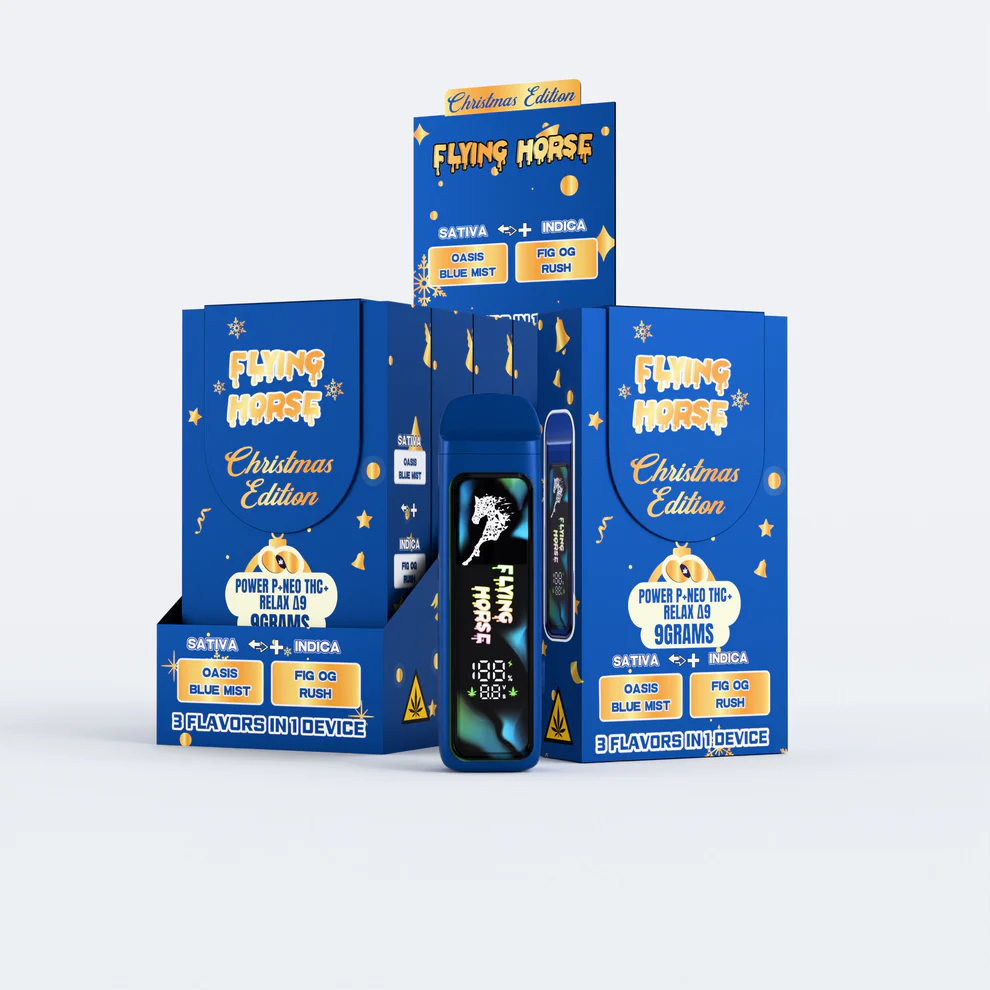 FLYING HORSE CHRISTMAS EDITION 9GM DISPOSABLE