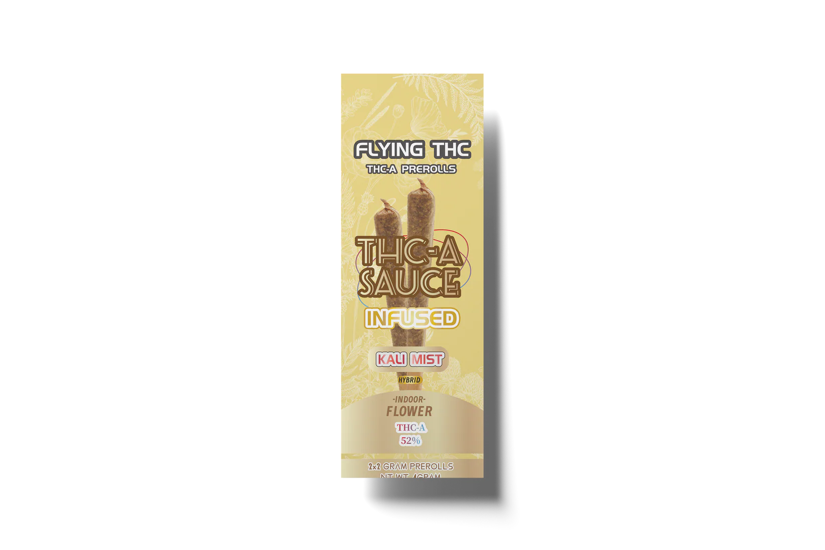 FLYING THC THCA SAUCE PREROLL 10CT/BX