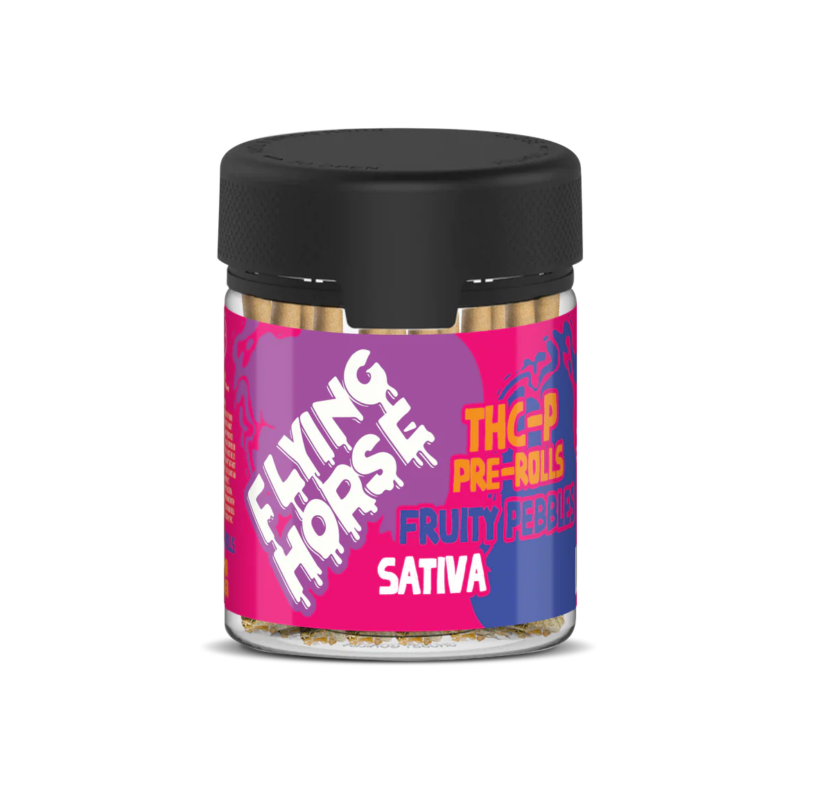 FLYING HORSE THCP PREROLL 50CT/JAR