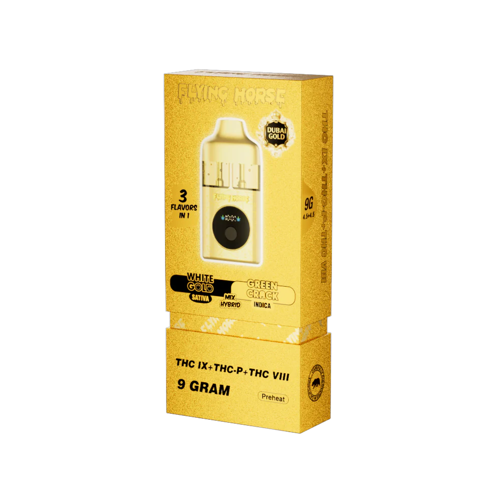 Flying Horse Dubai Gold 3 in 1 Disposable 9G