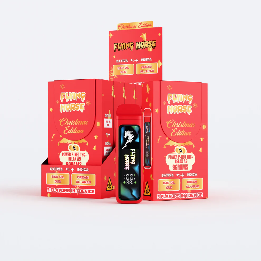 FLYING HORSE CHRISTMAS EDITION 9GM DISPOSABLE