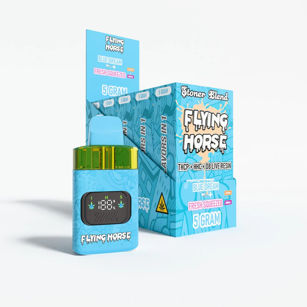 FLYING HORSE STONER BLEND 5GM - 3 FLAVORS IN 1 DISPOSABLE