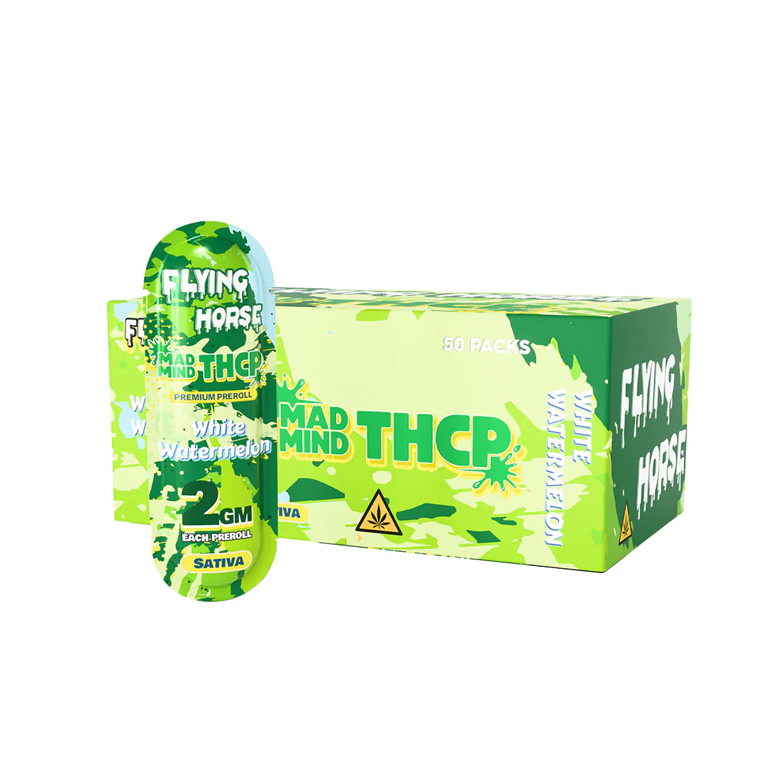 FLYING HORSE MAD MIND THCP 2GM PREROLL 50CT/BX