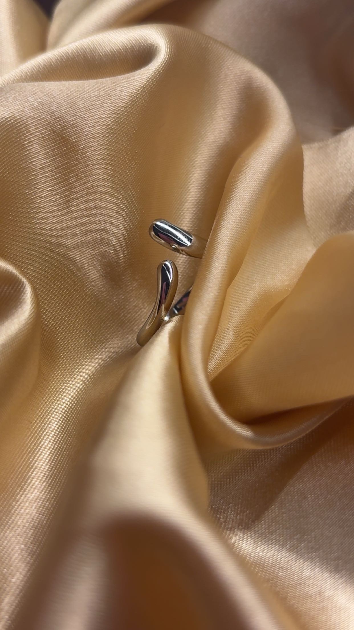 Bague Éloria argentée  