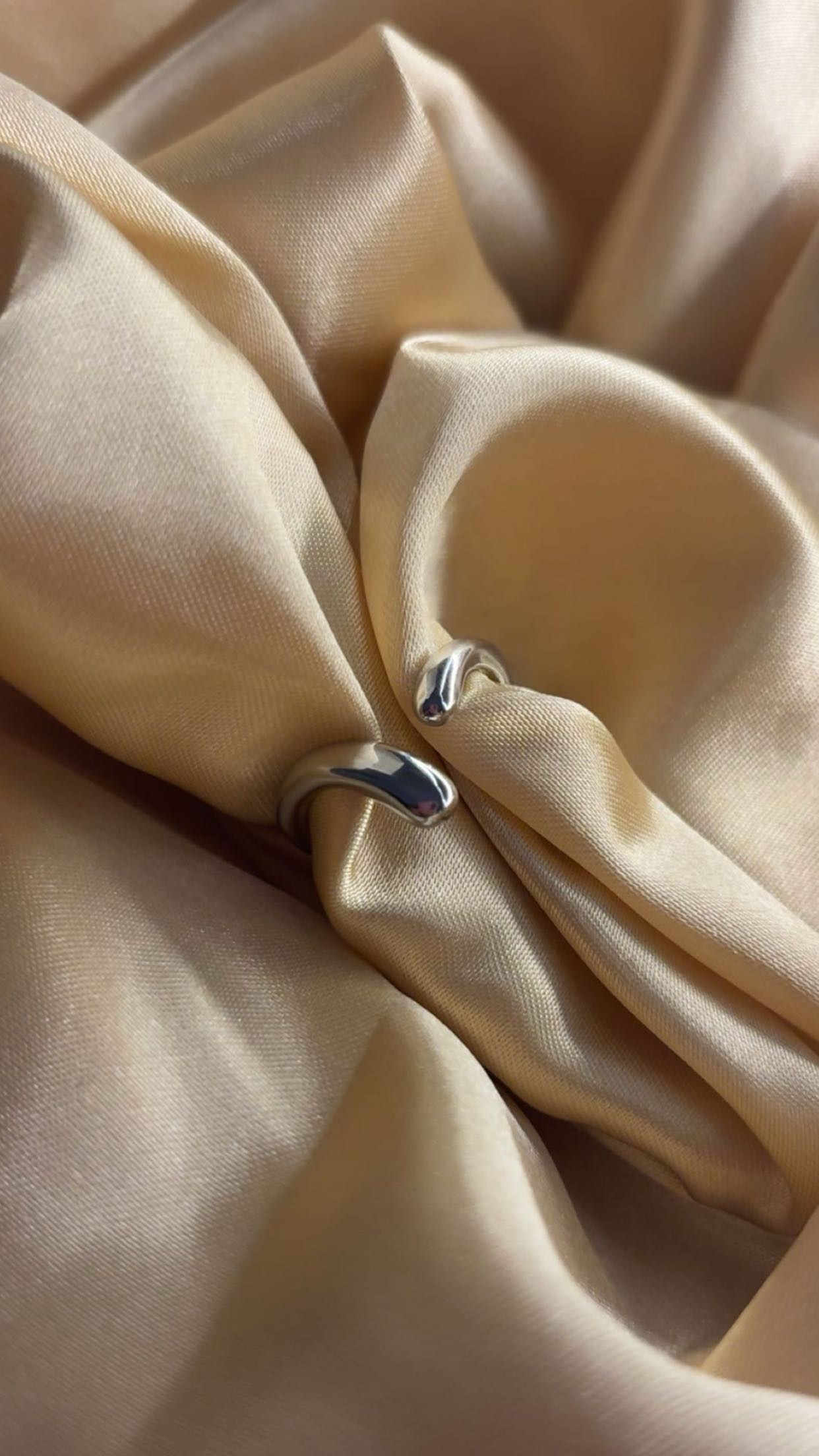 Bague Éloria argentée  