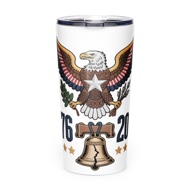 Semiquincentennial Tapered Stainless Steel Tumbler