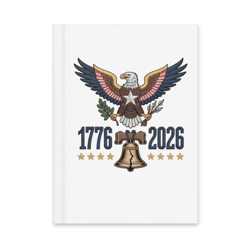 Semiquincentennial Hardcover journal matte