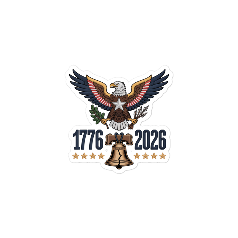 Semiquincentennial Limited Edition Bubble-free stickers