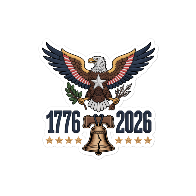 Semiquincentennial Limited Edition Bubble-free stickers