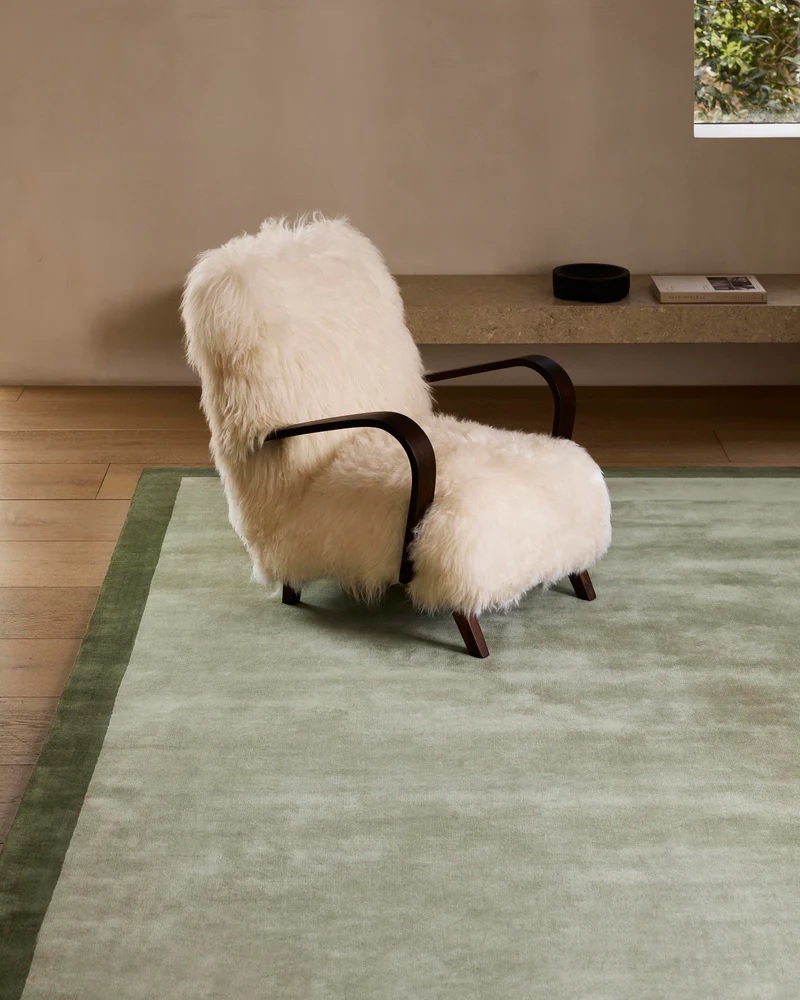 Modern Two-Tone Area Rug