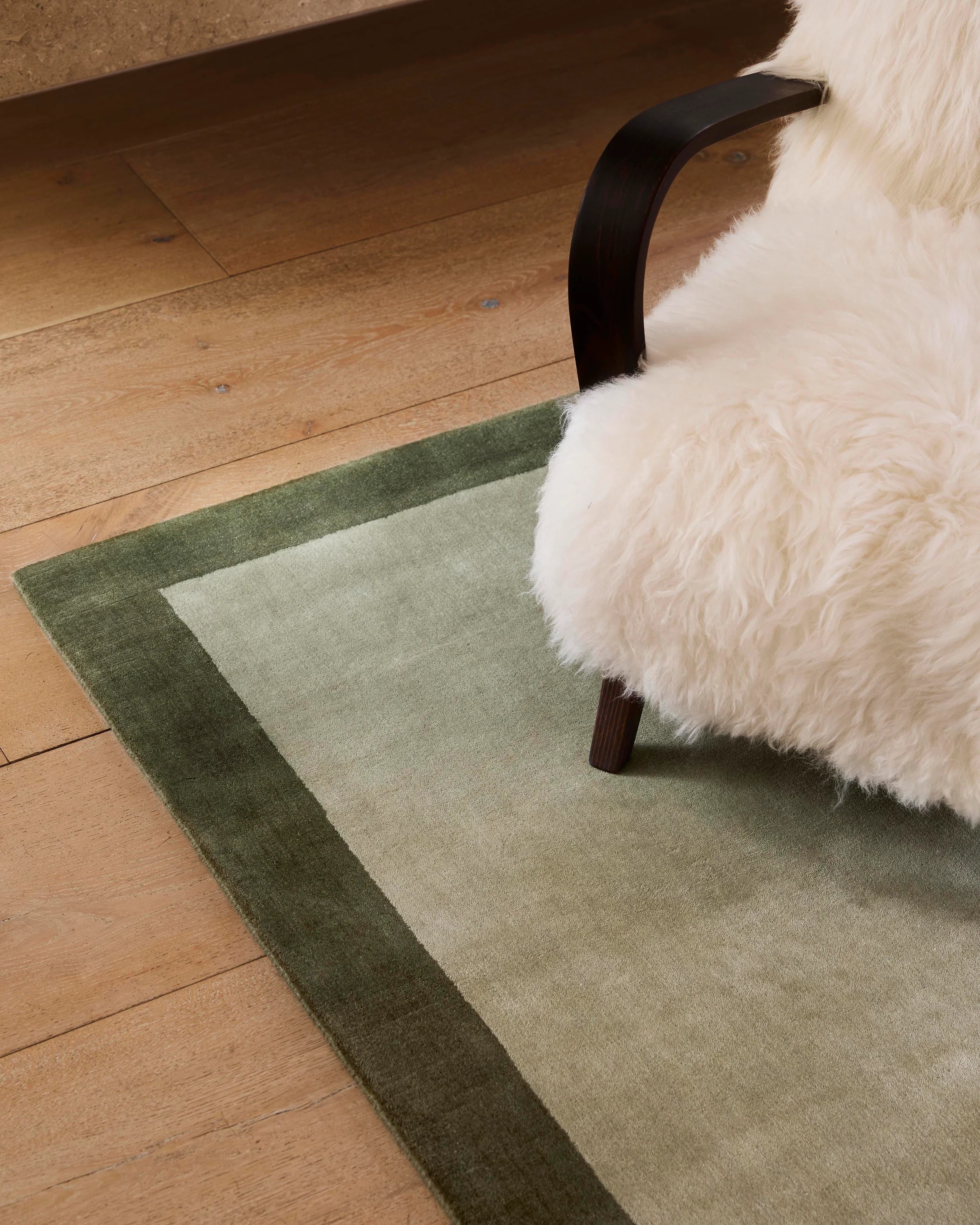 Modern Two-Tone Area Rug