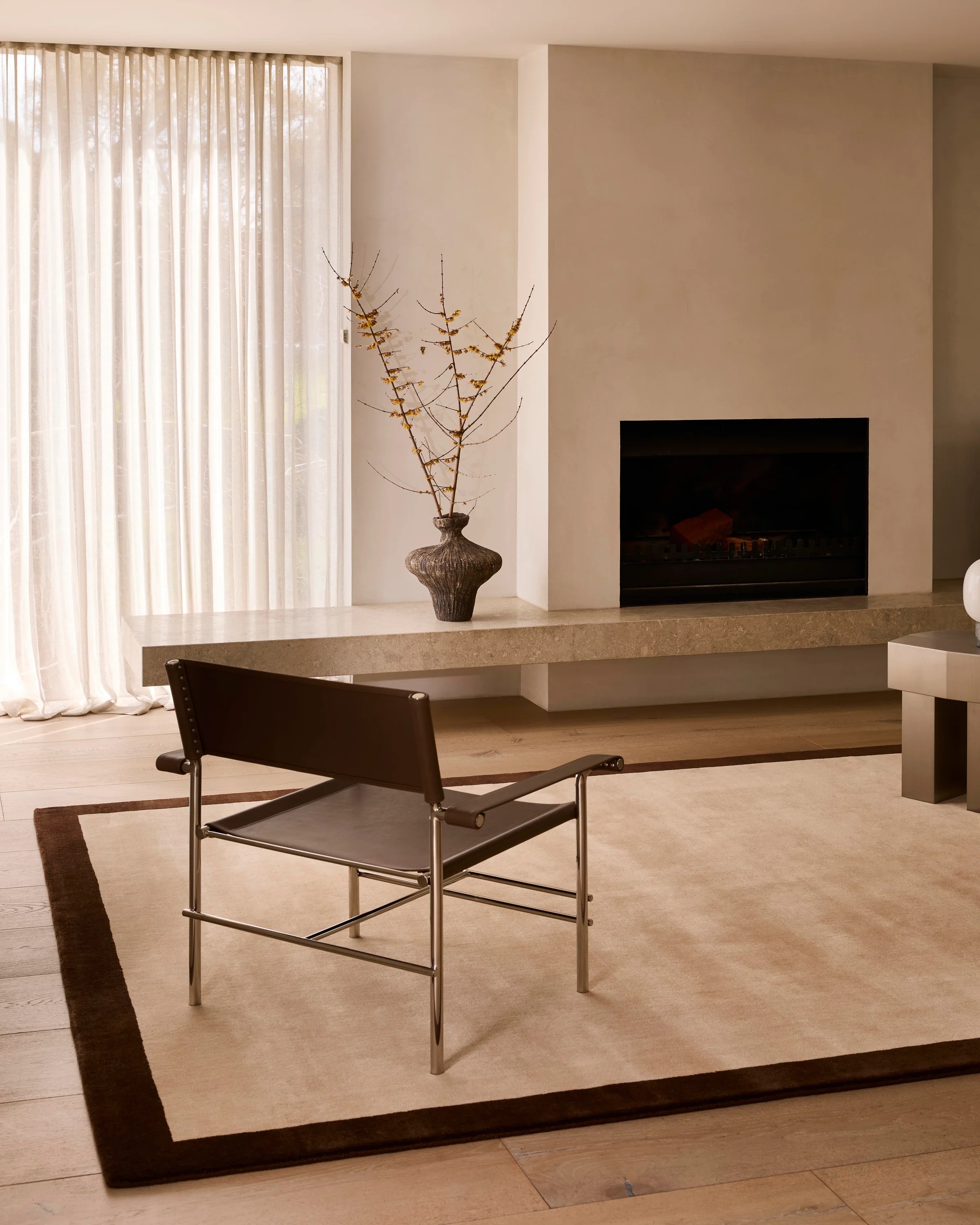 Modern Beige Area Rug