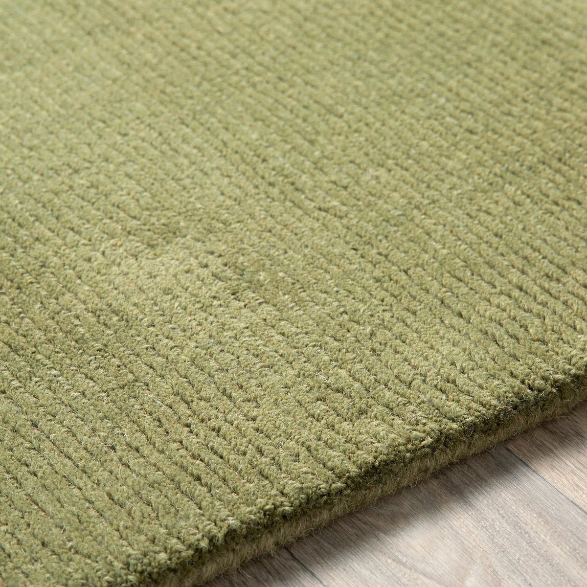 Green Texture Area Rug