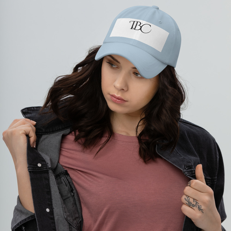 IBC (I BELONG TO CHRIST)  Embroidered White Cap