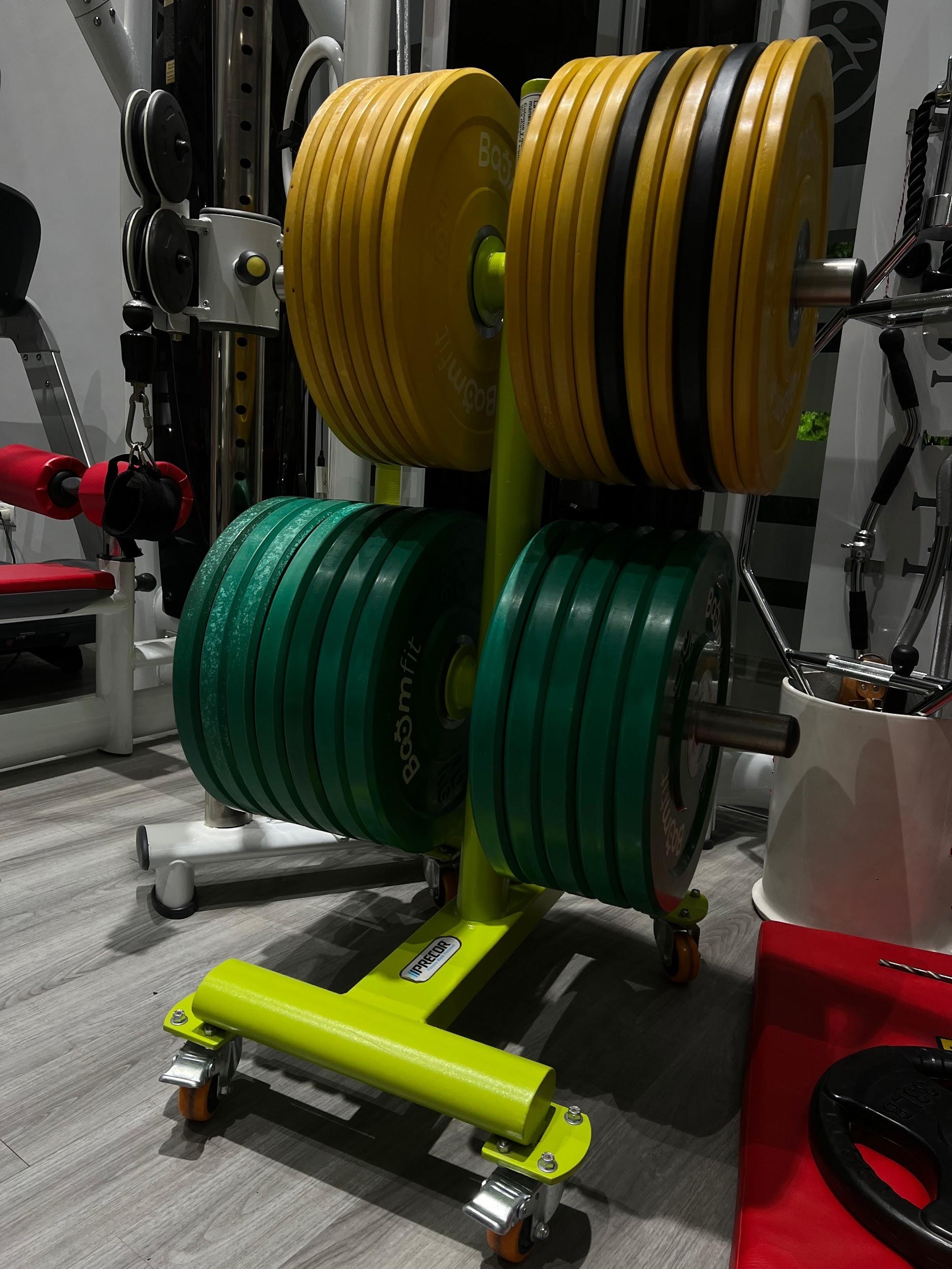 Soporte para discos olímpicos