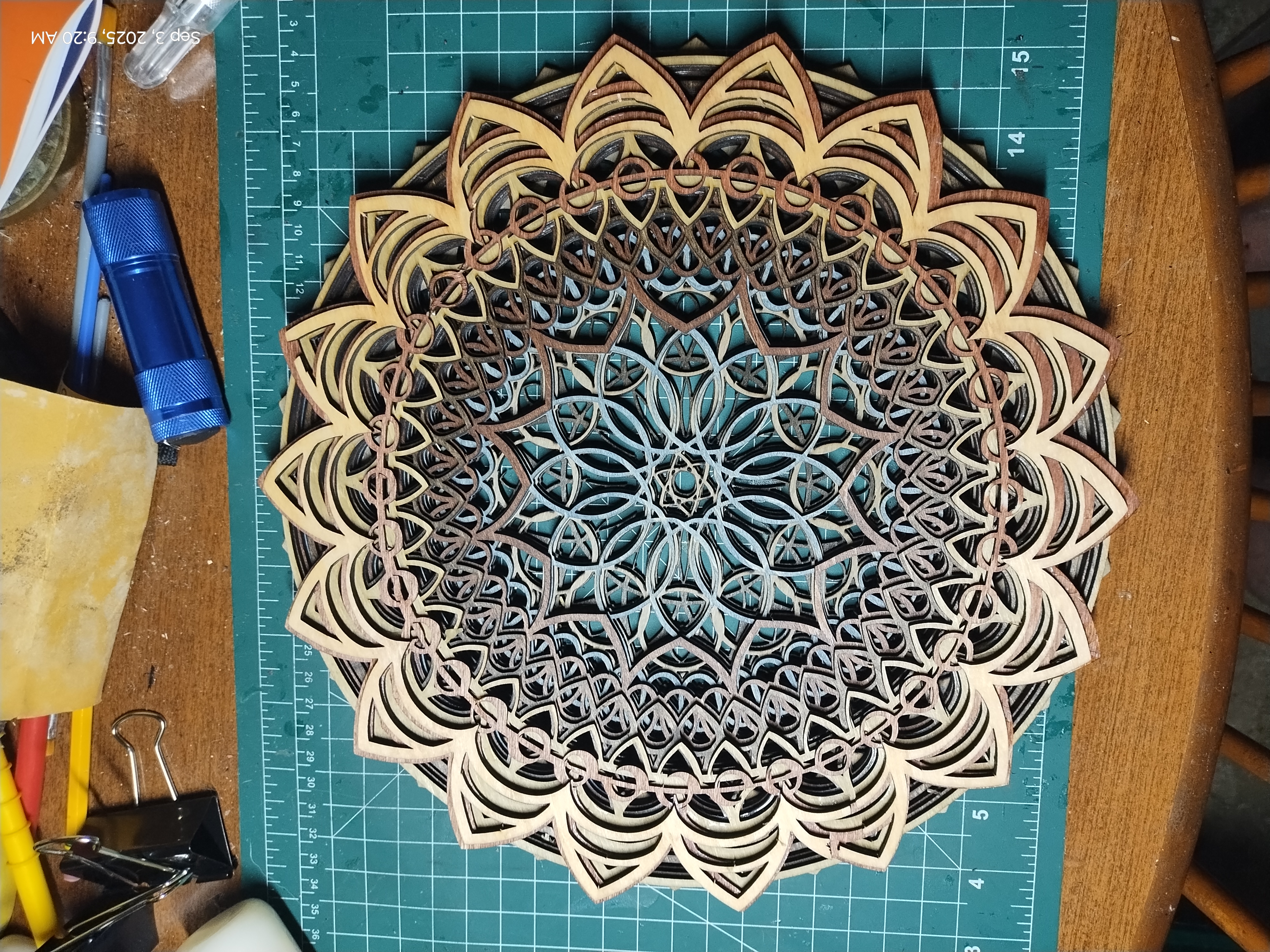 Mandala Wooden Wall Art