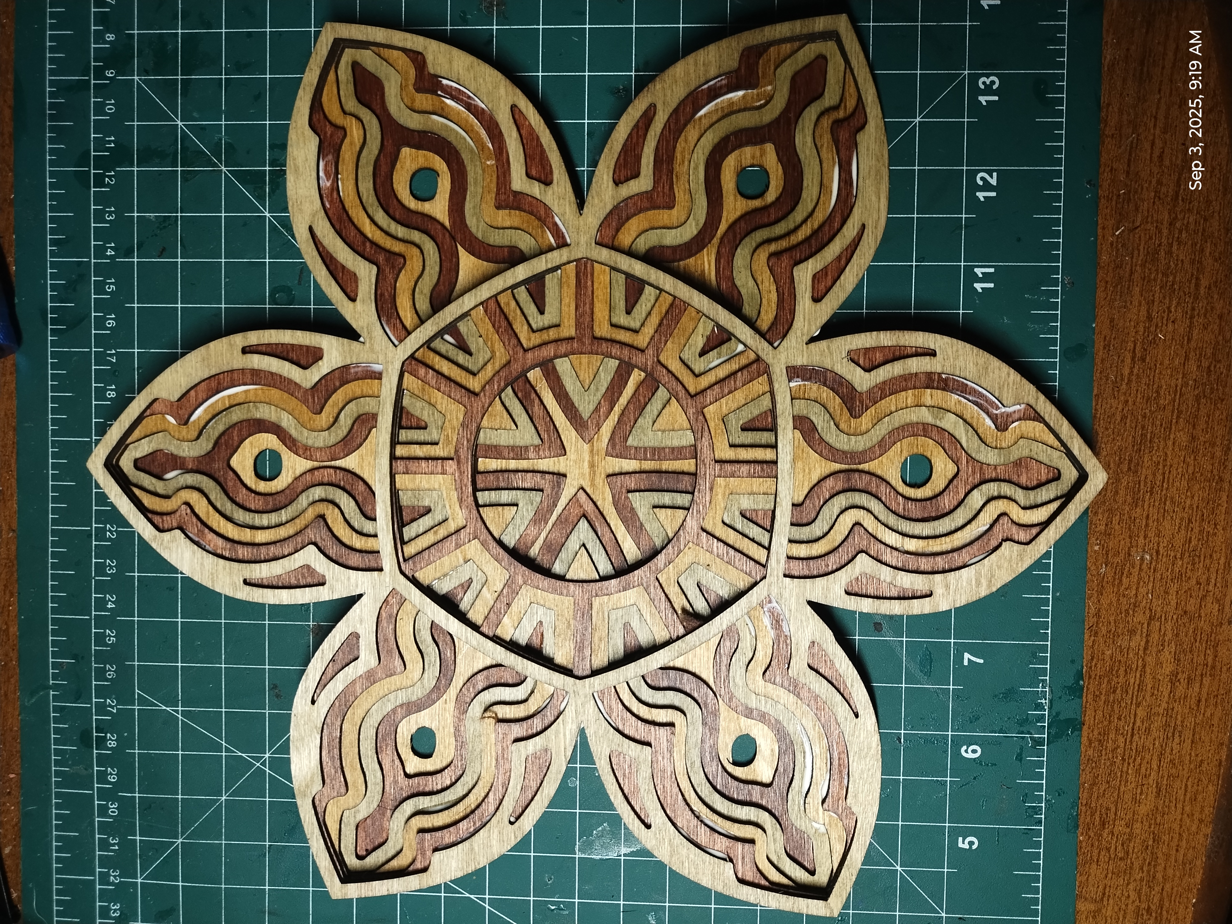 Mandala Wooden Wall Art