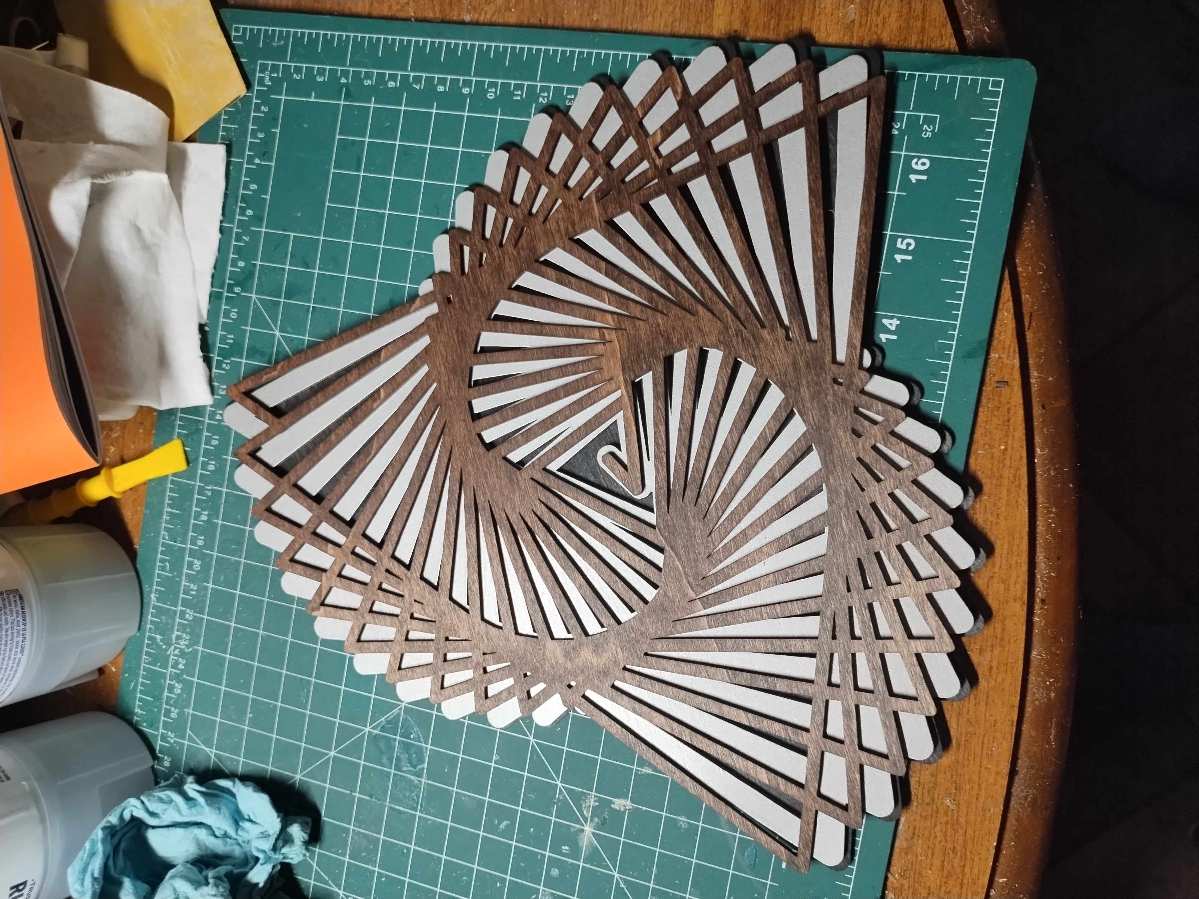 Geometric Wooden Wall Art