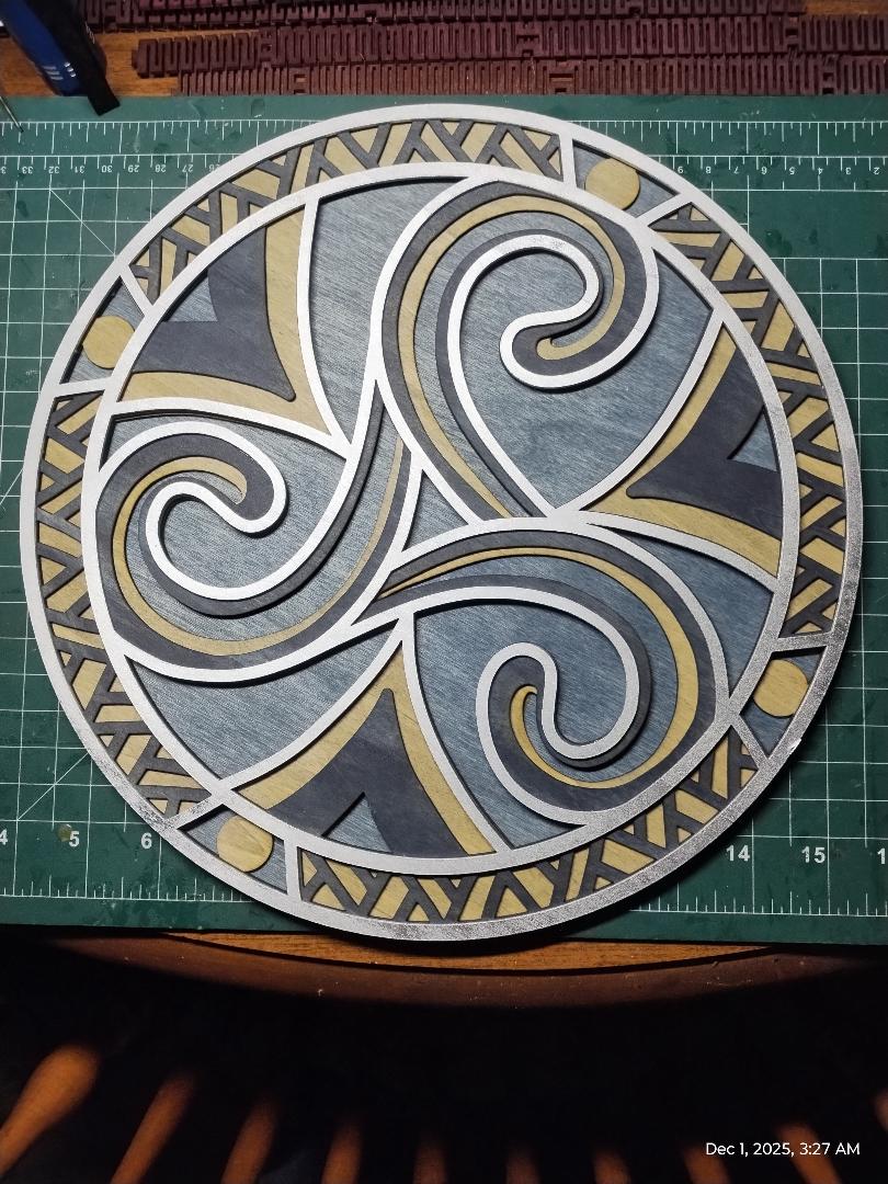 Celtic Triskelion Wall Art