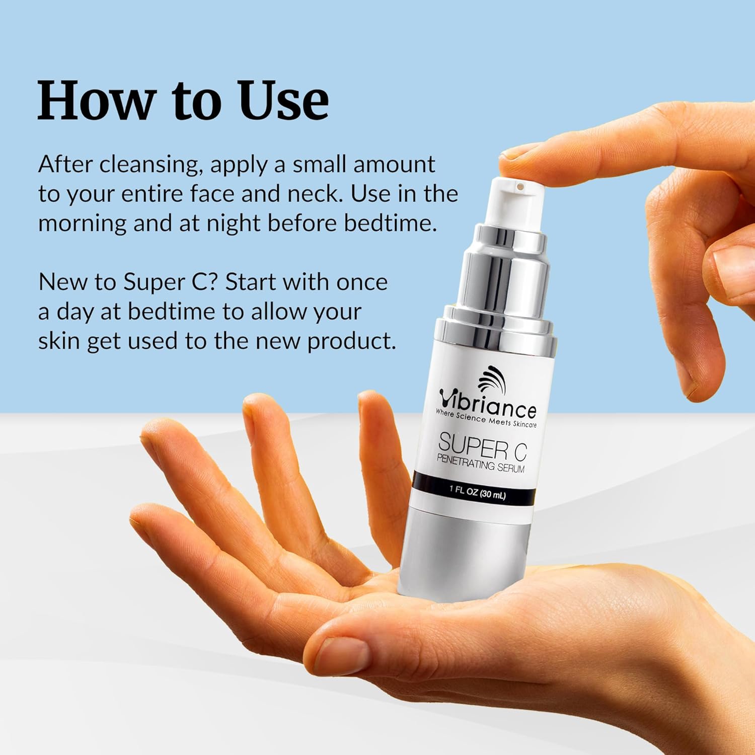 Vibriance Super C Serum for Mature Skin - All-in-One