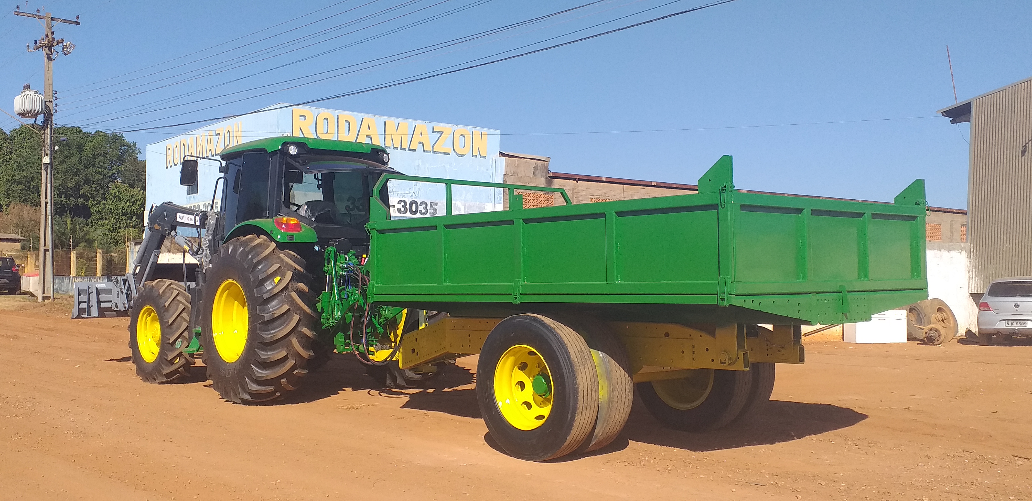 Caçamba Basculante Agrícola