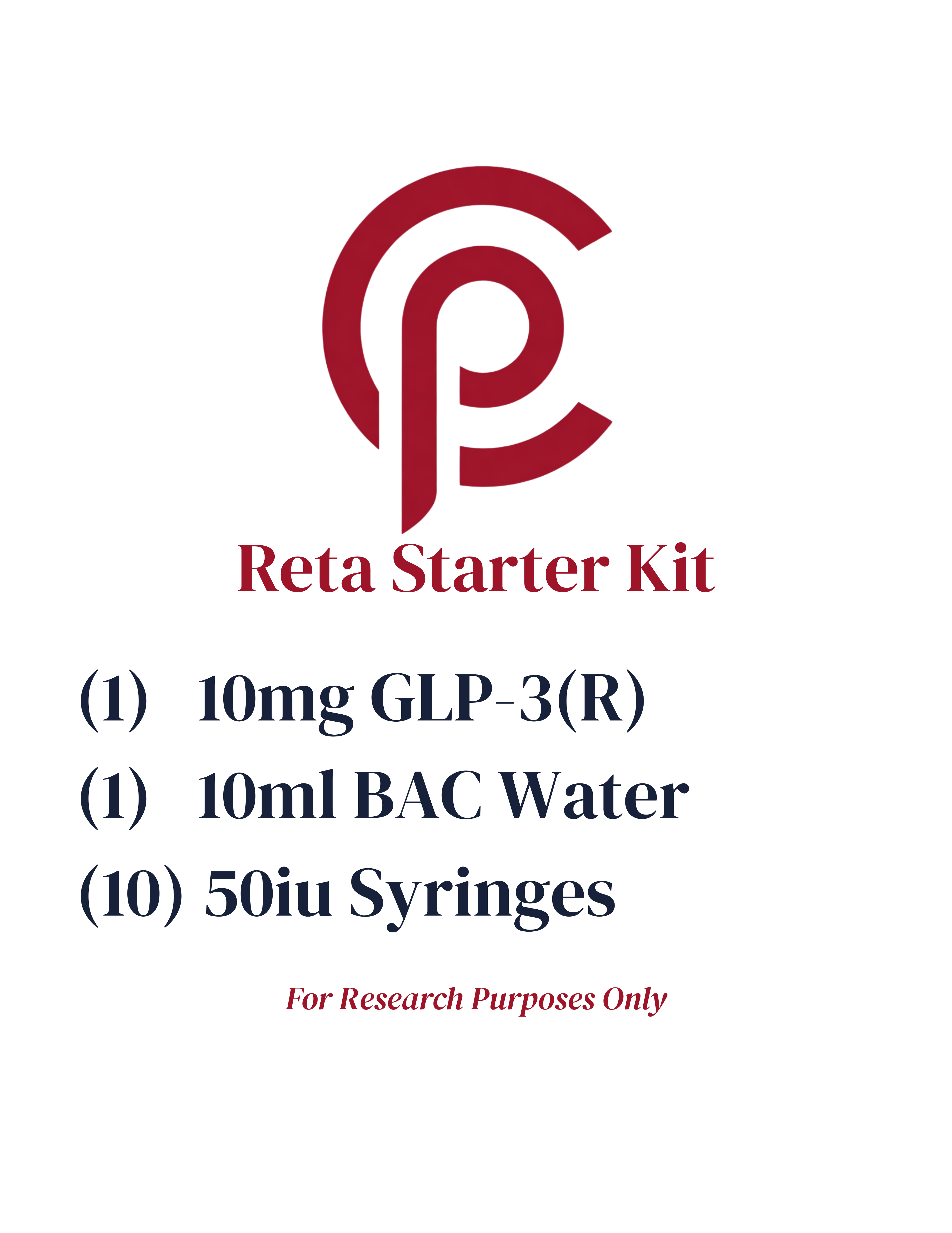GLP-3(R) Research Starter Kit – 10 mg + Lab Supplies