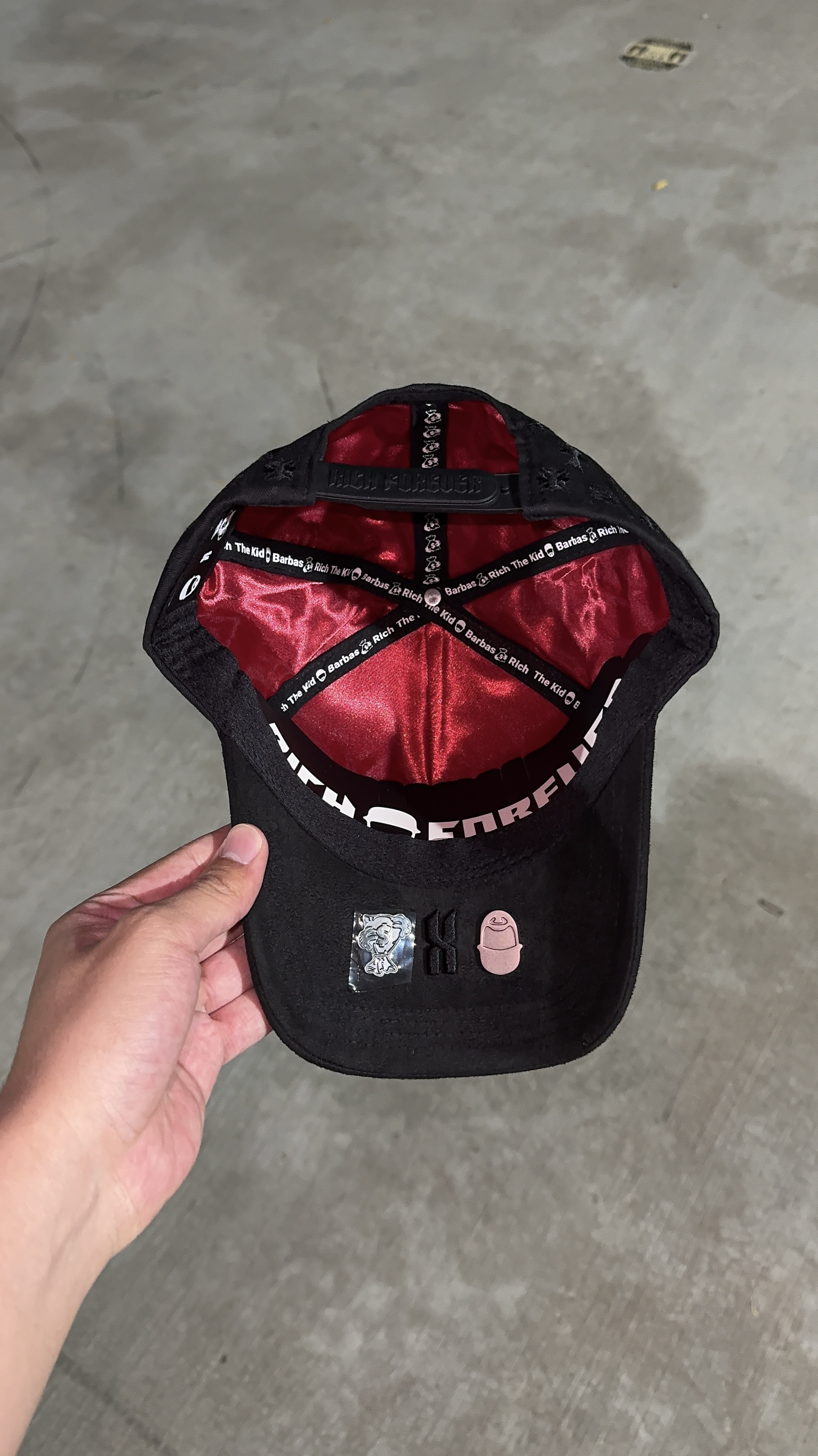 Barbas Hats Chrome Black Out Rich Forever 