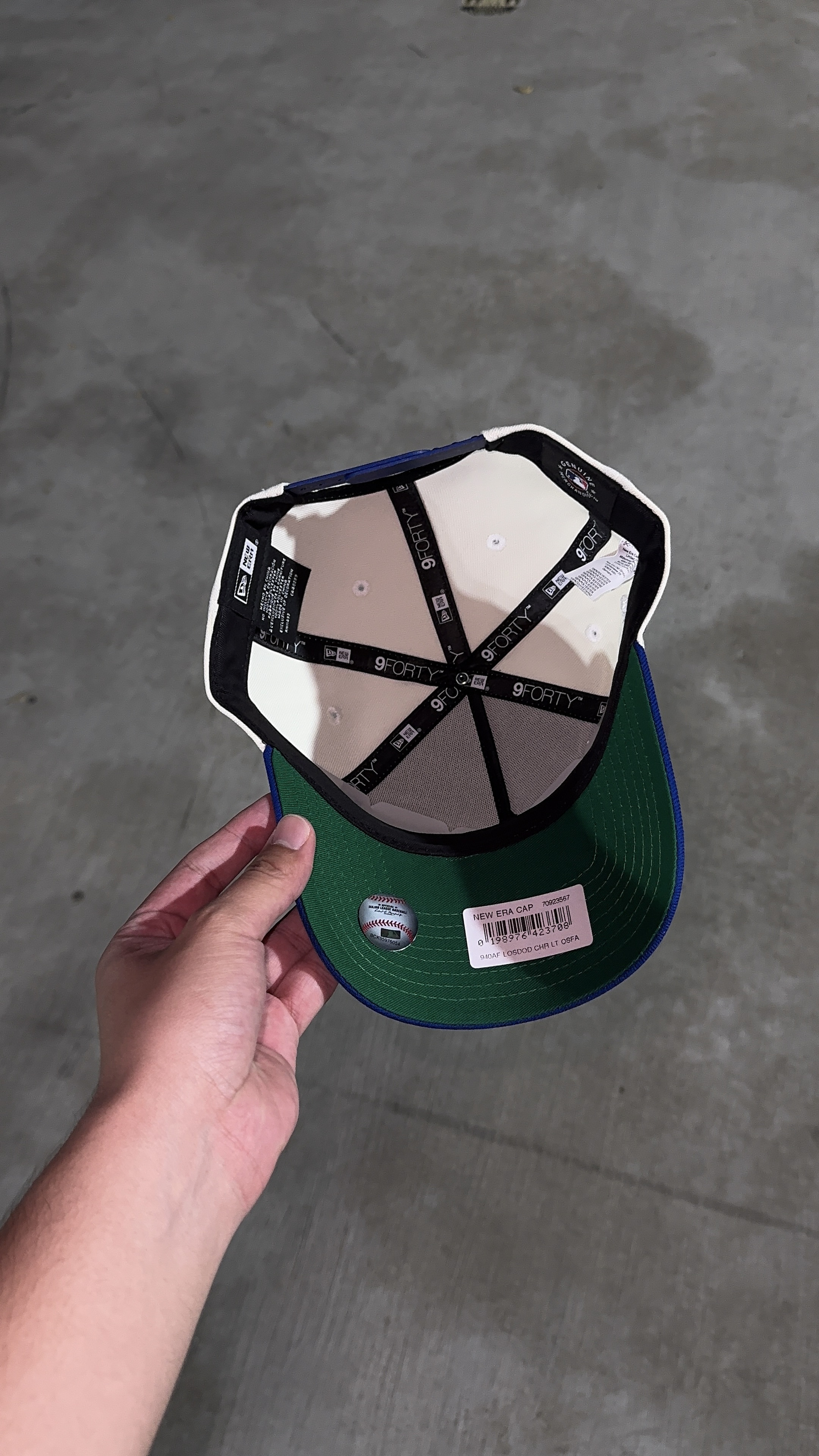 Los Angeles Dodgers Bleeds 9forty Snapback