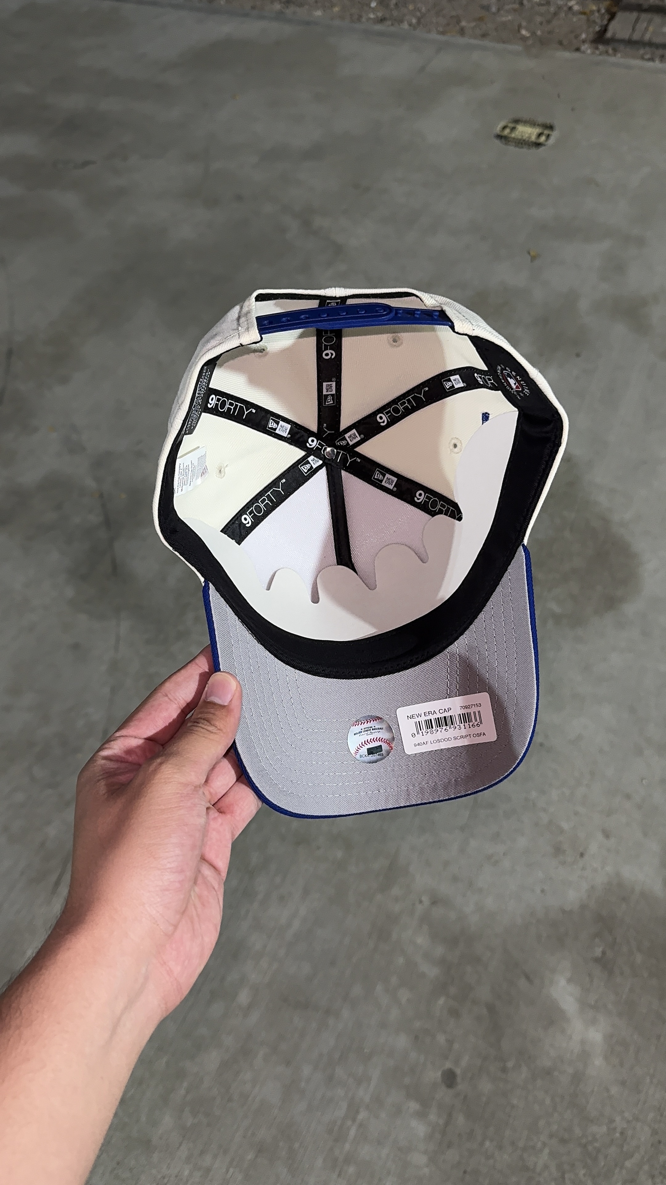 Los Angeles Dodgers Script 9forty Snapback