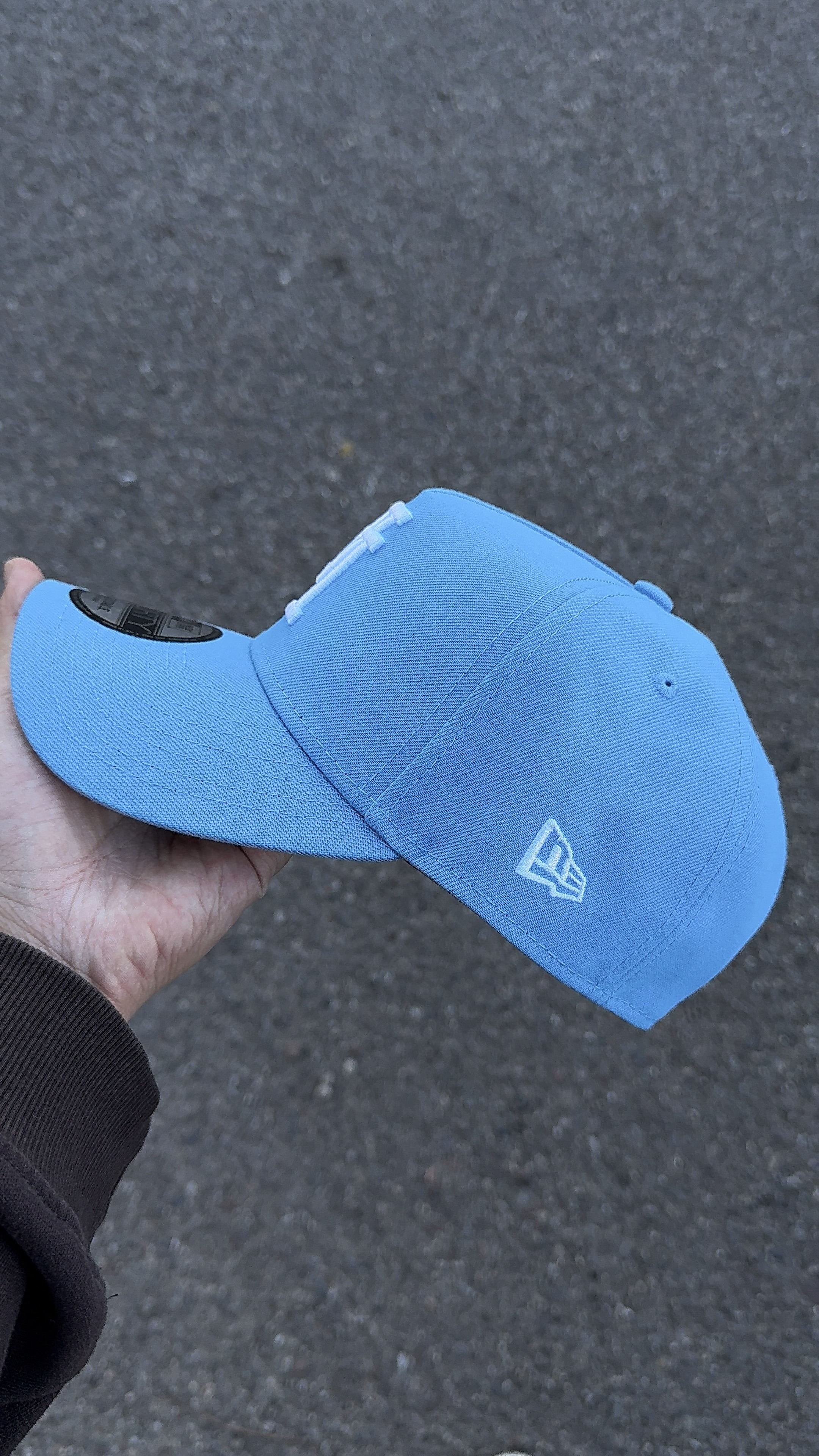 Los Angeles Dodgers Logo Reverse Baby Blue 