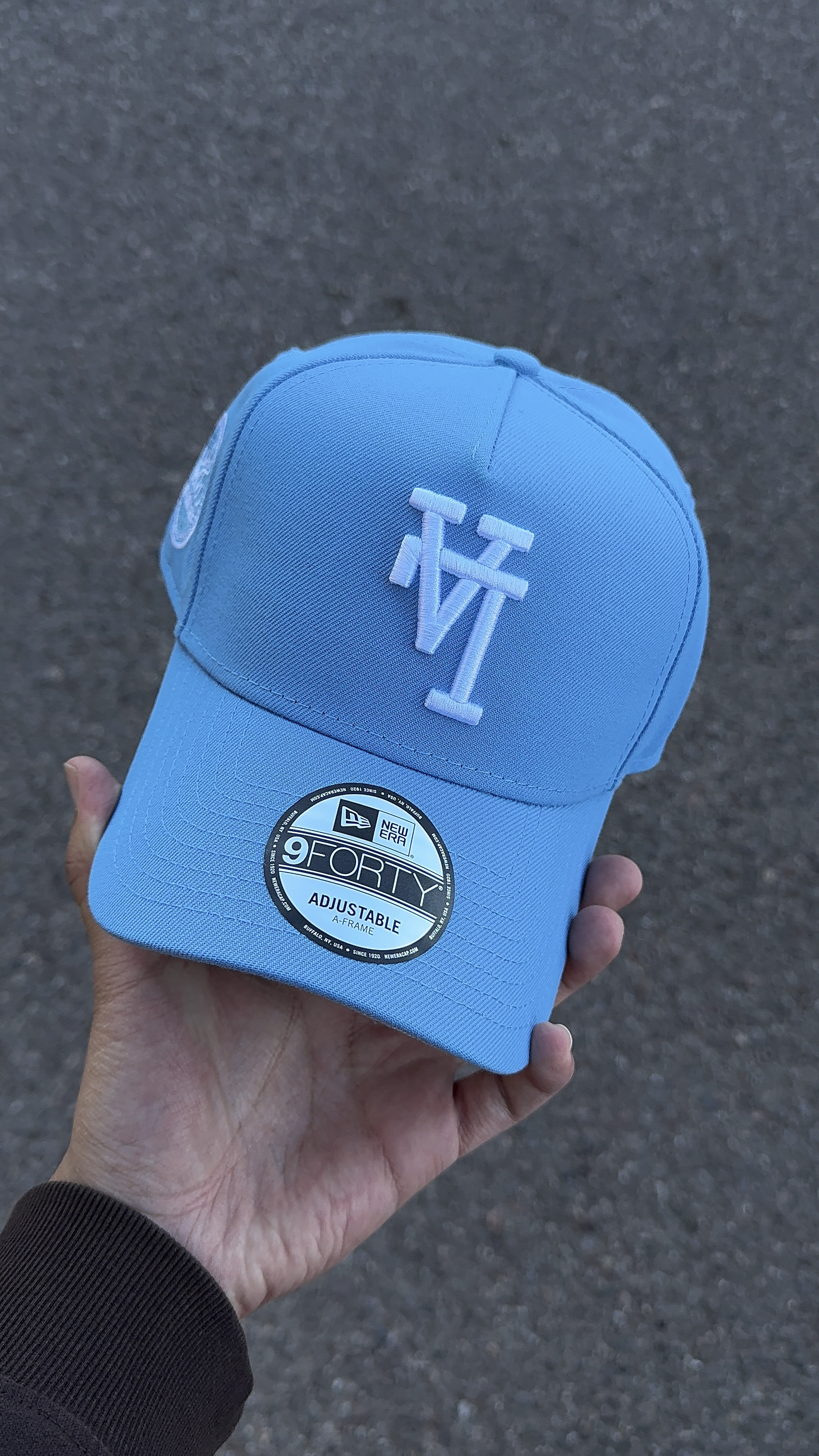Los Angeles Dodgers Logo Reverse Baby Blue 