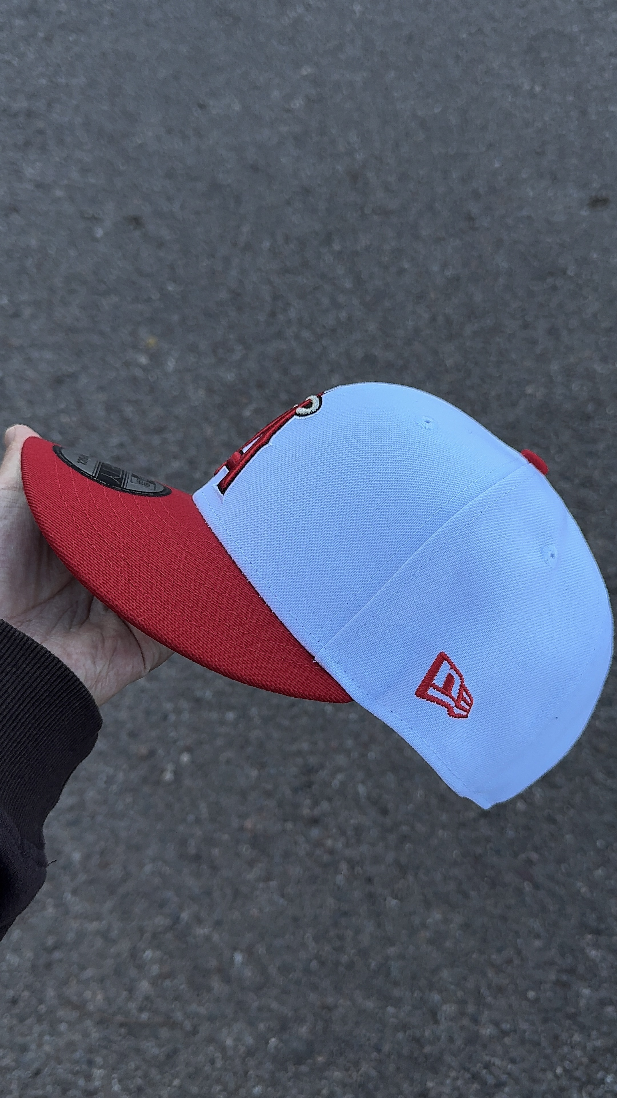 California Angels 50th Anniversary Red/White 9fifty Snapback