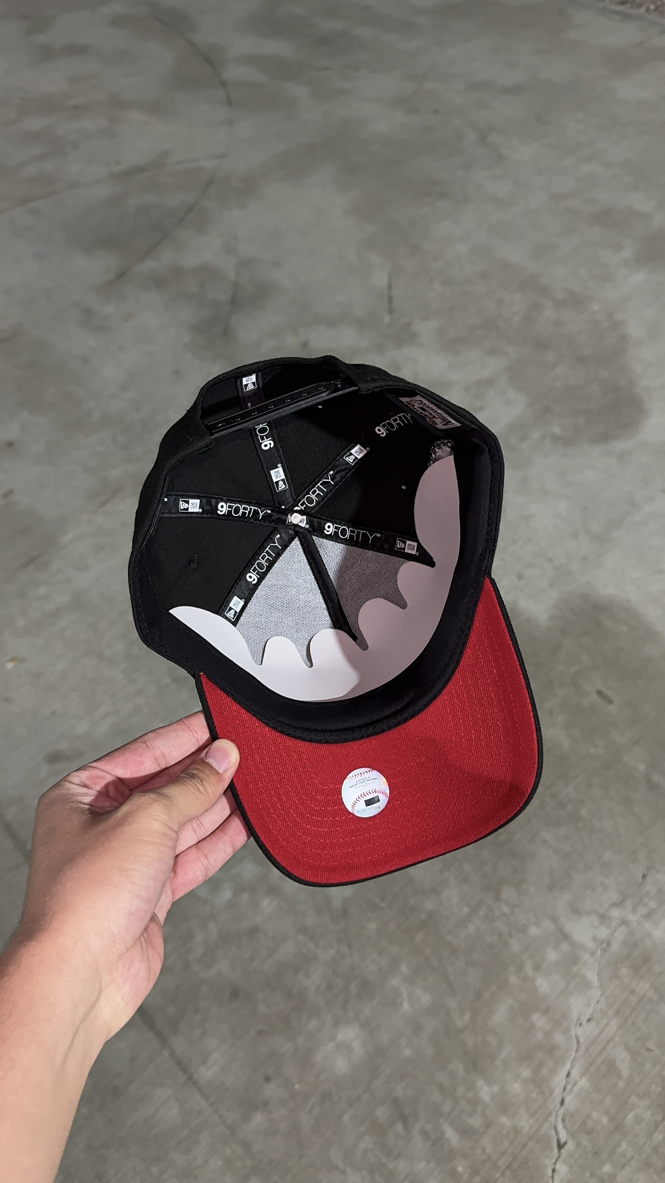 Toronto Blue Jays Black/Red 9forty Snapback