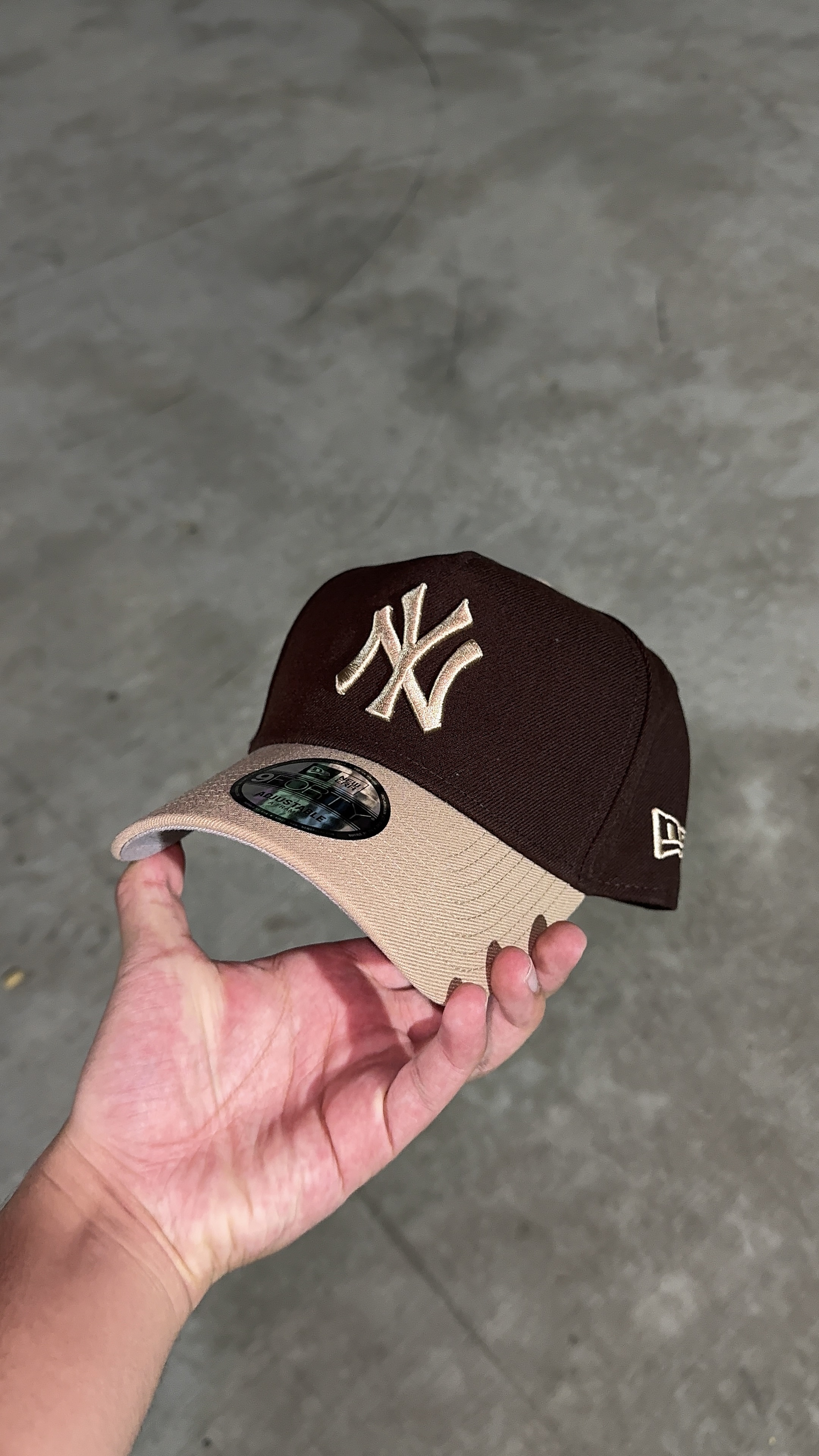 New York Yankees World Series Cream 9forty Snapback