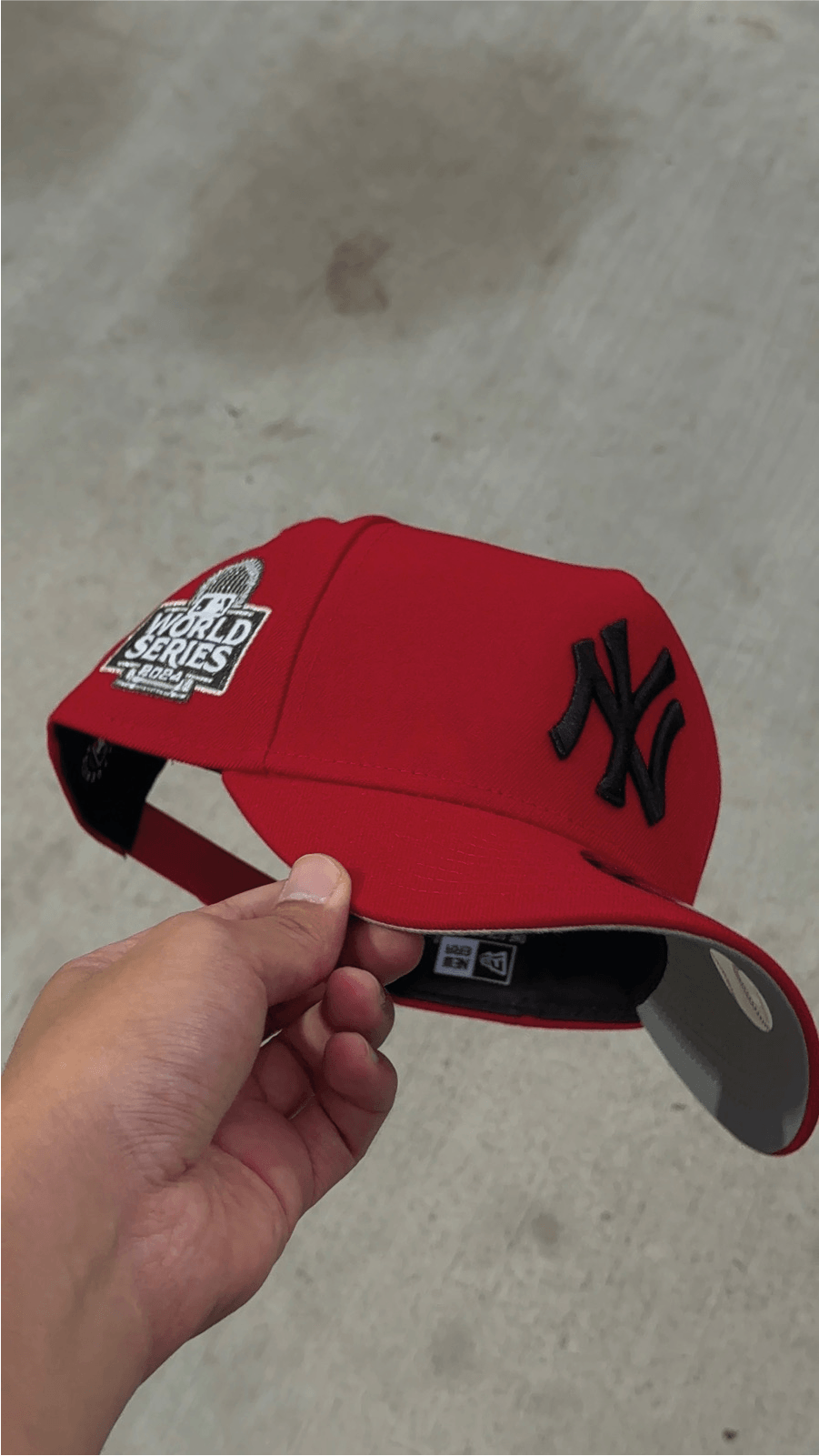New York Yankees World Series Red/Black 9forty Snapback