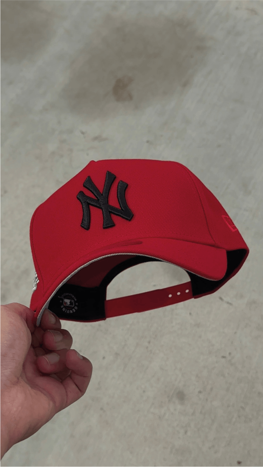 New York Yankees World Series Red/Black 9forty Snapback